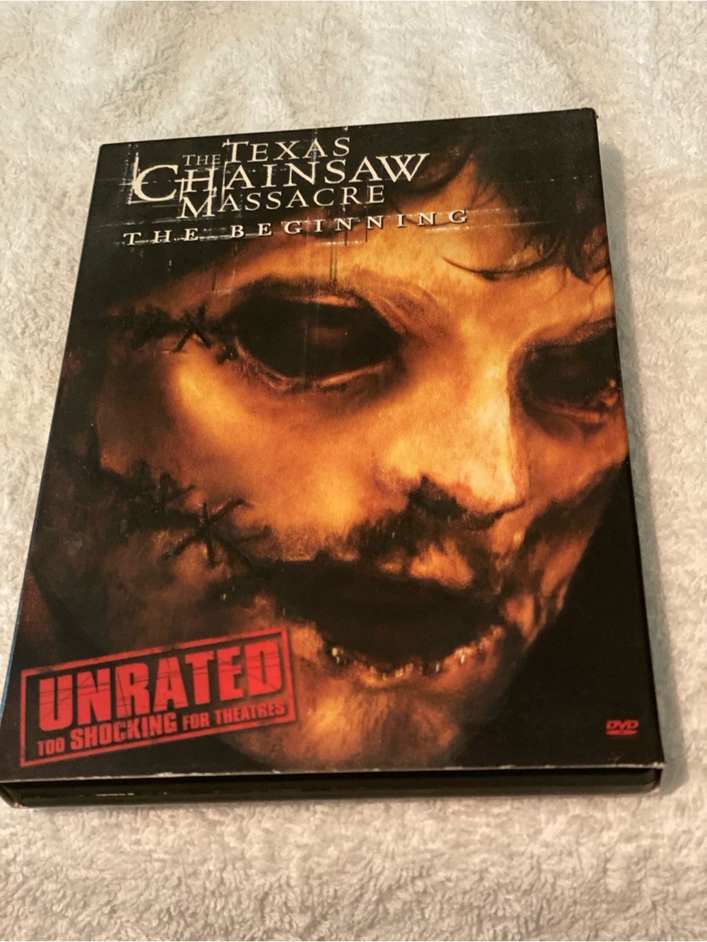 The Texas Chainsaw Massacre: The Beginning DVD - Black & Orange Cover